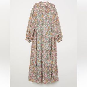H&M Boho Floral Maxi Dress with Slip Dress